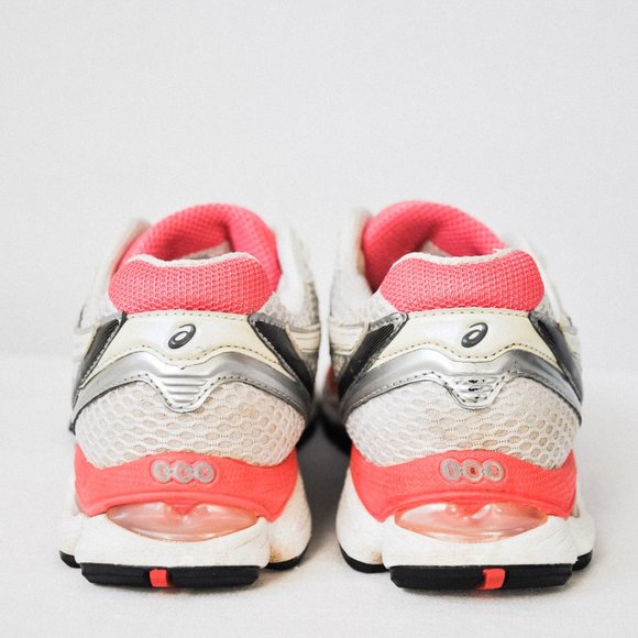 Asics Gel-Cumulus 14 Pink & Silver Sneakers - Picture 5 of 12